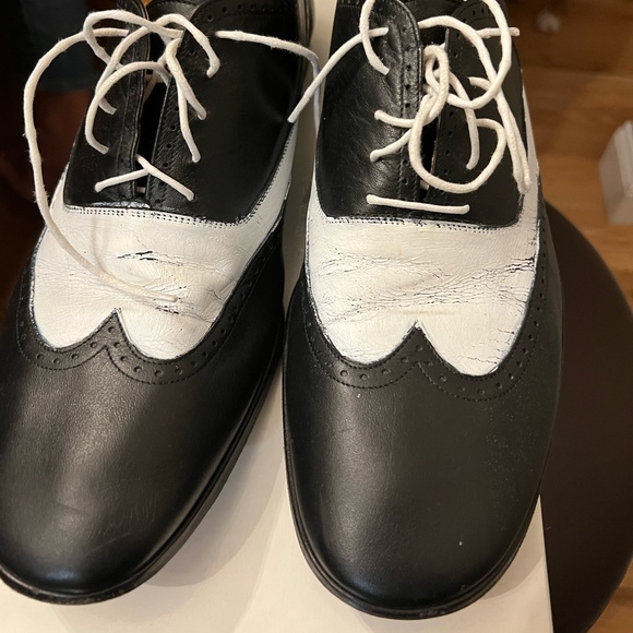 Margiela white painted wing tips original $945 hardly worn - Picture 2 of 3